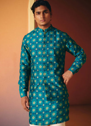 Mahi blue bundi set