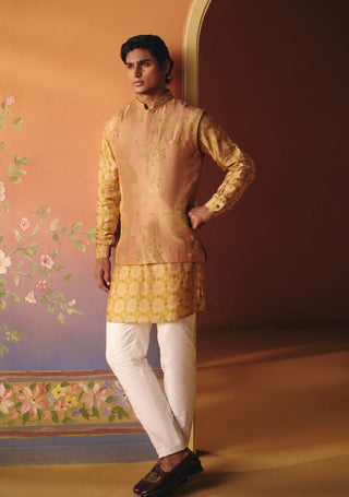 Noor blush bundi set