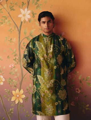 Seher green kurta with pants