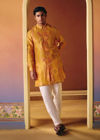 Soni yellow kurta with pants