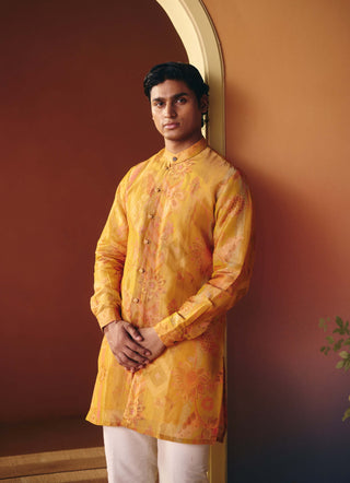Soni yellow kurta with pants