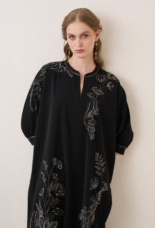 Zuri black tunic