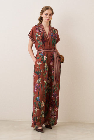 Veda collared jumpsuit