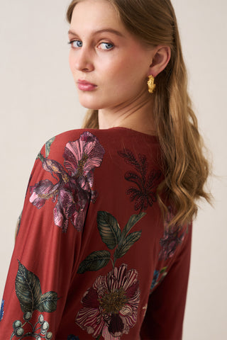 Scout v neck maxi dress