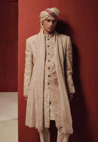 Rosé eclipse sherwani set