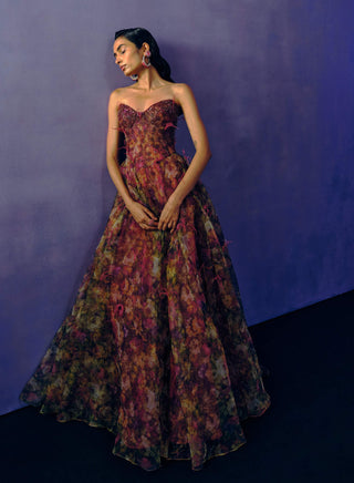 Wisteria Bloom Ball Gown
