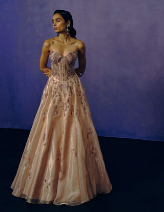 Sunlit Bloom Ball Gown