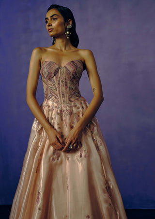 Sunlit Bloom Ball Gown