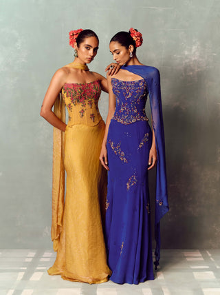 Soleil Bloom Corset and Skirt Set