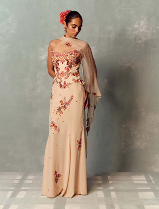 Alabaster Muse Corset and Skirt Set