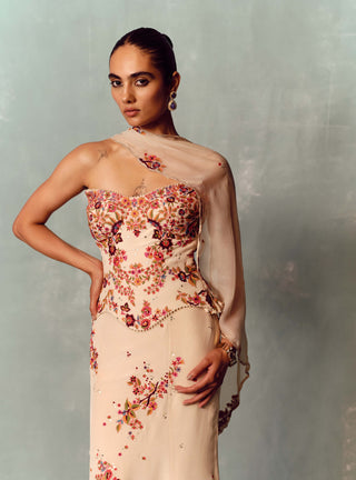 Alabaster Muse Corset and Skirt Set