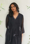 Black saloni sitara kurta and pants