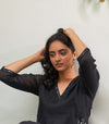 Black saloni sitara kurta and pants