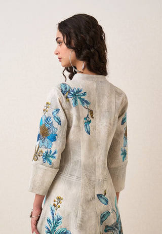 Orli panel midi dress