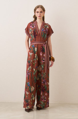 Veda collared jumpsuit