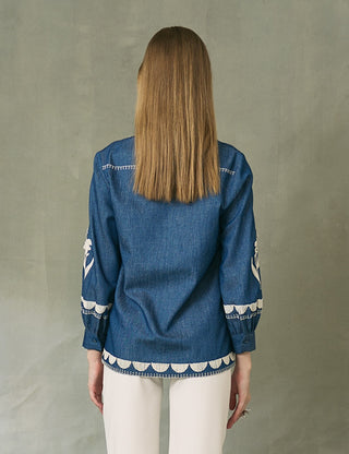 Tavi denim top