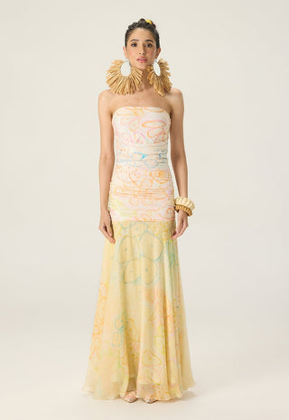 Josie multicolor printed dress