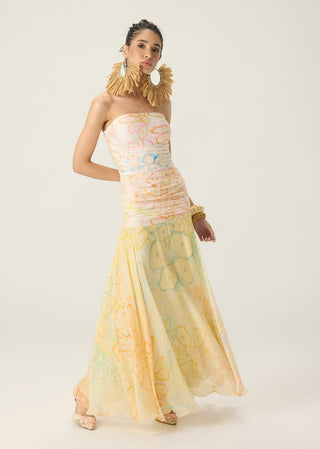 Josie multicolor printed dress
