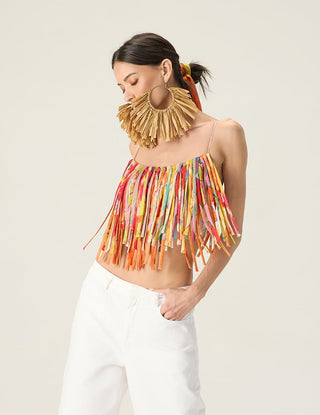 Vanessa multicolor printed blouse