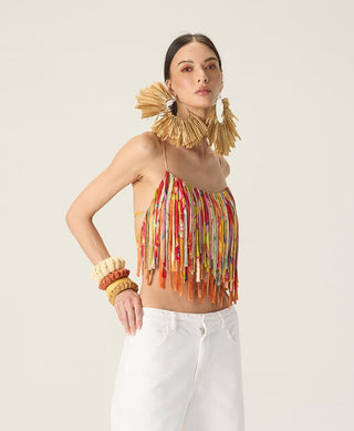 Vanessa multicolor printed blouse