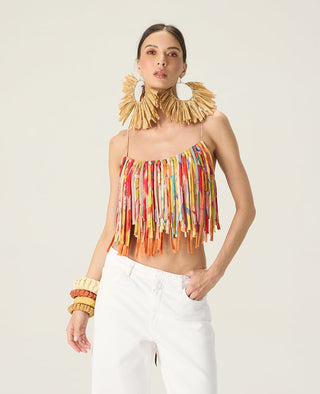 Vanessa multicolor printed blouse