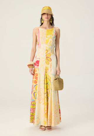 Samantha multicolor printed dress