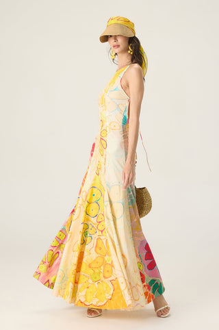 Samantha multicolor printed dress