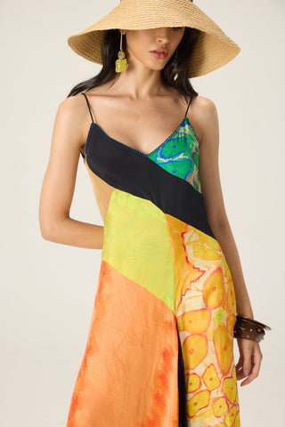Albie multicolor printed dress