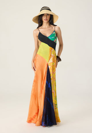 Albie multicolor printed dress