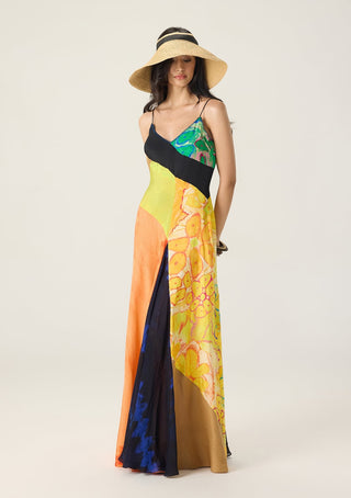 Albie multicolor printed dress