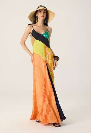 Albie multicolor printed dress