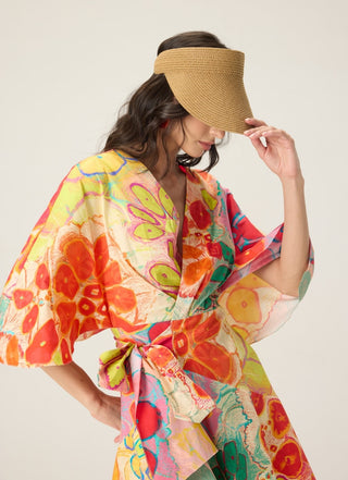 Selia multicolor floral dress