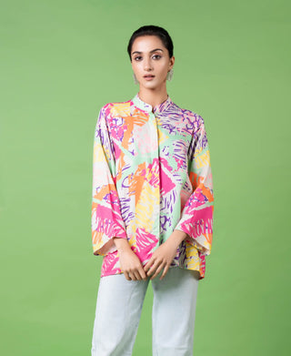 Neon Animal Skin Print Shirt by Siddhartha Bansal, available on Indiaspopup.com