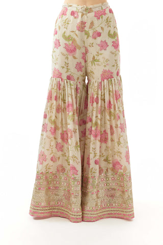 Ivory dhvanika halter set