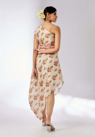 Zoya Ivory Dress by Gopi Vaid, available on Indiaspopup.com