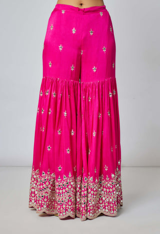 Soneera pink sharara set