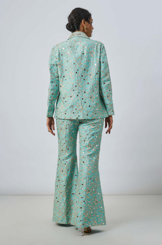 Sanura powder blue pant and blazer