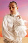 Ivory adella top