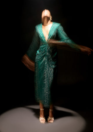 Emerald green seraphina dress