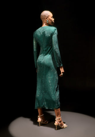 Emerald green seraphina dress
