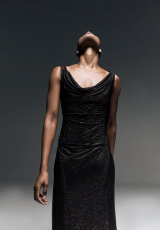 Brown soraya gown