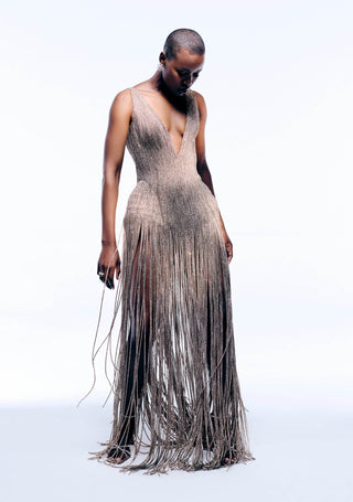 Rose gold rosalie gown