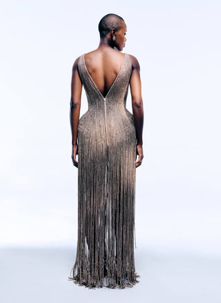 Rose gold rosalie gown