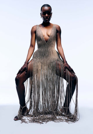 Rose gold rosalie gown