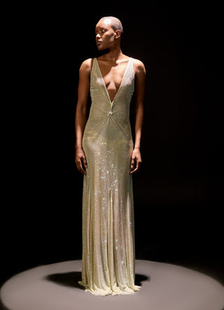 Light mint green isla gown