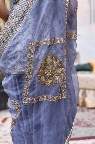 Lilac maitri kurta set