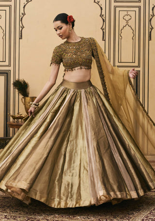 Navratan indian craft jewel lehenga set