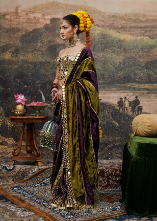 Jahan-e-ishq sari and blouse