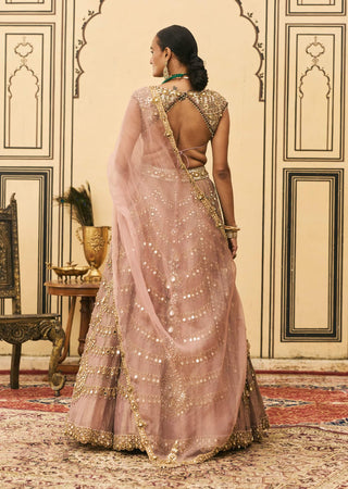 Raani haar pink heirloom lehenga set