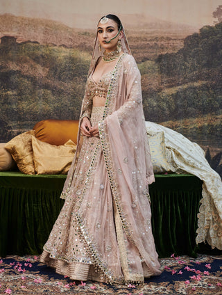 Rang De Gulaab Lehenga Set by Itrh available on Indiaspopup.com